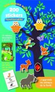 J'apprend les animaux de la forêt - Mon imagier Docu - 200 stickers repositionnables