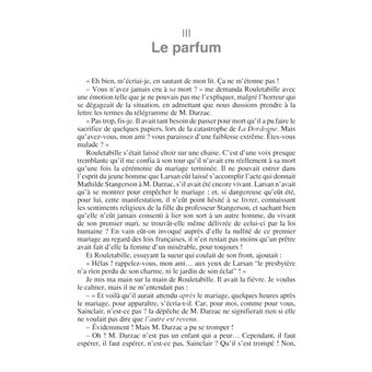 Le Parfum de la dame en noir