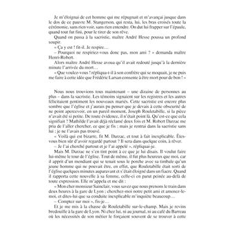 Le Parfum de la dame en noir