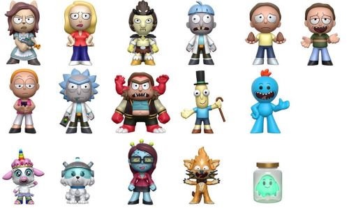 Mini-figurine Funko Pop Rick et Morty Mystery Minis Modèle aléatoire