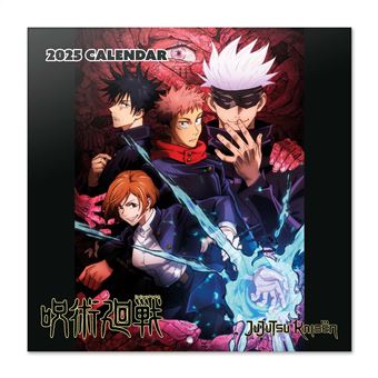 Calendrier mural Jujutsu Kaisen 2025