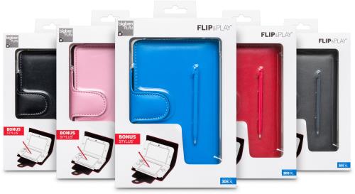 FLIP AND PLAY BAG + STYLUS FOR 3DSXL