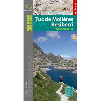 Tuc de molieres - besiberri - 1/25.000