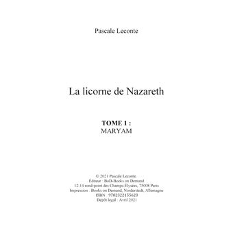 La licorne de Nazareth