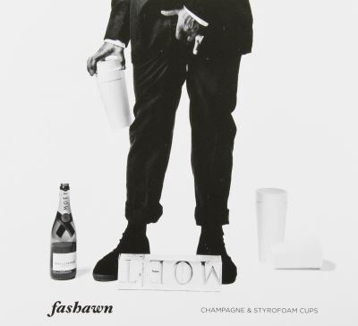 Champagne and styrofoam cups