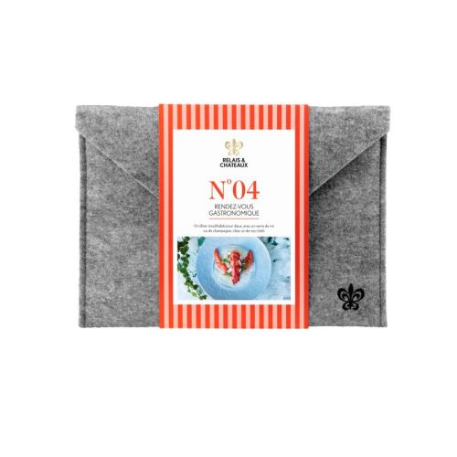 Coffret cadeau Gastronomie Relais & Châteaux Création N°04 Rendez-vous gastronomique