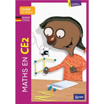 Maths en ce2 - cahier de l'élève bilingue