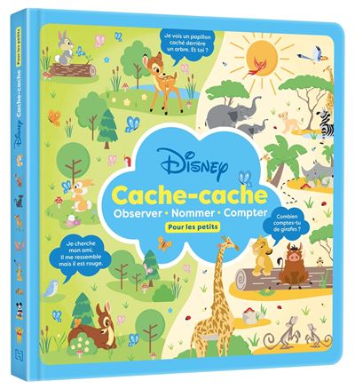 Disney classiques le cache-cache des petits