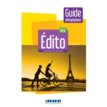Edito A1 - Edition 2022 - Guide pédagogique papier