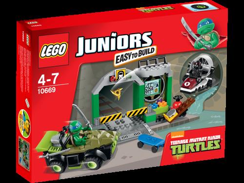 LEGO Juniors 10669 - Le repère des tortues