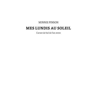 Mes lundis au soleil
