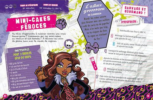 Monster High - Mini carnet de stylisme Clawdeen Wolf - Collectif