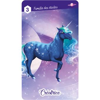 Licornes de rêve, jeu des 7 familles