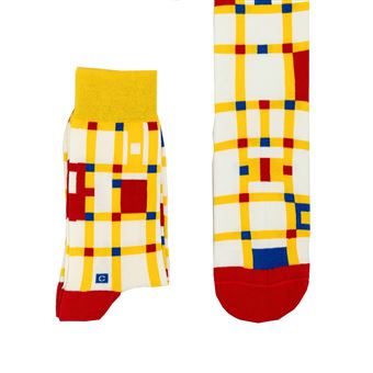 Chaussettes Curator Socks Piet Mondrian Boogie-Woogie