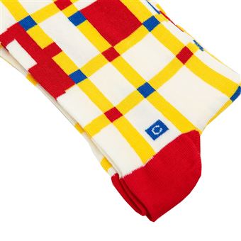 Chaussettes Curator Socks Piet Mondrian Boogie-Woogie