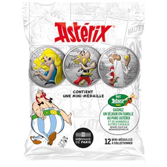 Astérix - Pochette surprise - avec 1 mini médaille - Astérix - Monnaie De  Paris, Monnaie De Paris -, Livre tous les livres à la Fnac
