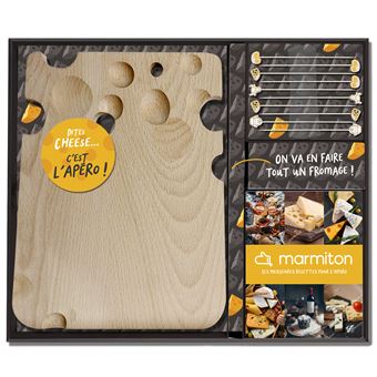 Coffret Marmiton - Dites Cheese, c'est l'Apéro avec Marmiton