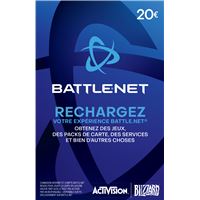 Code de téléchargement Carte Cadeau Blizzard Entertainment 20€