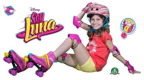 Puzzle Soy Luna sur ses patins à roulettes de 160 pièces