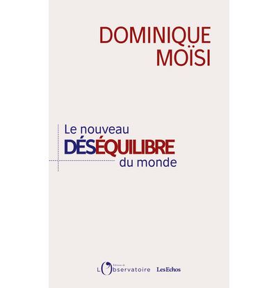Le nouveau déséquilibre du monde