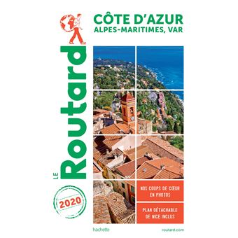 Guide du Routard Côte d'Azur 2020