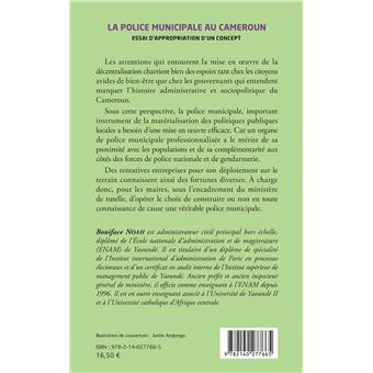 La police municipale au Cameroun