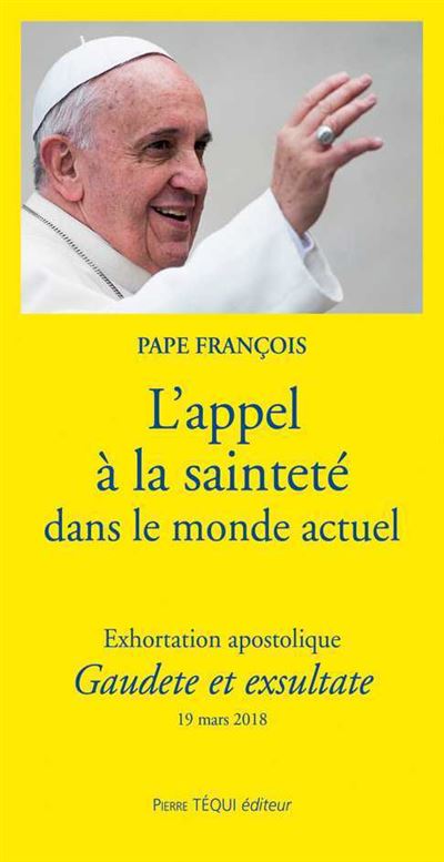 L'appel à la sainteté dans le monde actuel