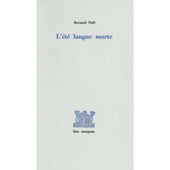L' Ete Langue Morte