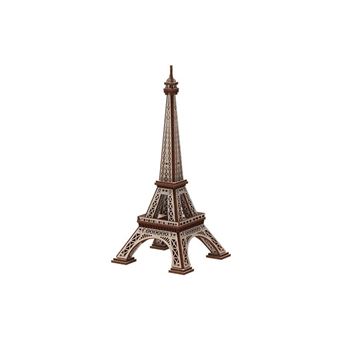 Mini Tour Eiffel En Métal 10cm - Souvenir Paris France - Décoration Bronze - Sourcing Map