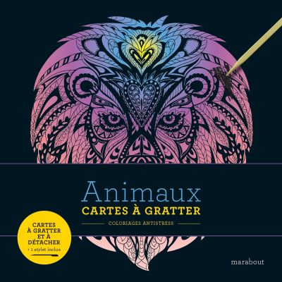 Livre à gratter - Animaux