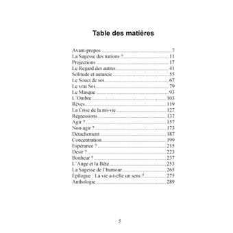 Sur les chemins de la sagesse