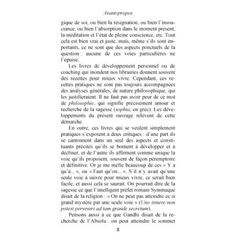 Sur les chemins de la sagesse