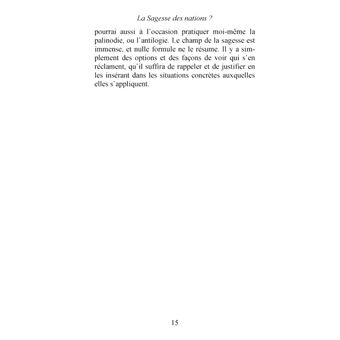 Sur les chemins de la sagesse