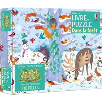 Coffret Dans la forêt (livre et puzzle)