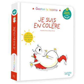 Livre son - Les émotions de Gaston - Je suis en colère