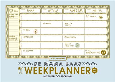 Mama Baas Weekplanner
