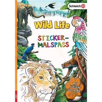 $SCHLEICH WILD LIFE-STICKER MALSPASS-AMEE