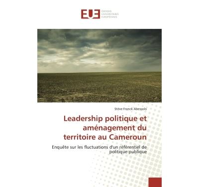 Leadership politique et amenagement du territoire au camerou