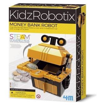 4M robot de banque d'argent junior 14cm - 1