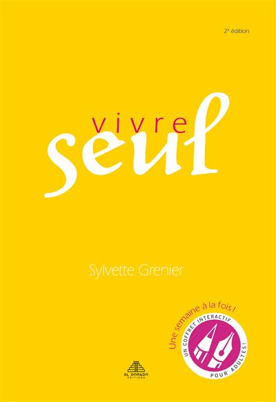 Vivre seul - Un coffret interactif pour adultes - Livre + jeu de 52 cartes - Sylvette Grenier - (donnée non spécifiée)