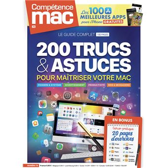 Compétence Mac n°75 - 200 trucs et astuces pour maîtriser votre Mac