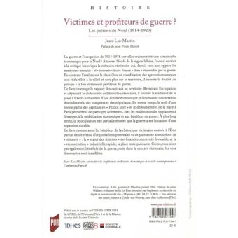 Victimes et profiteurs de guerre ?