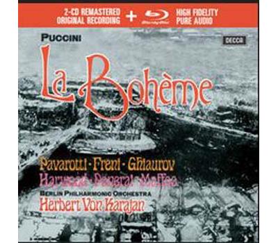 Boheme/inclus livre + blu ray audio