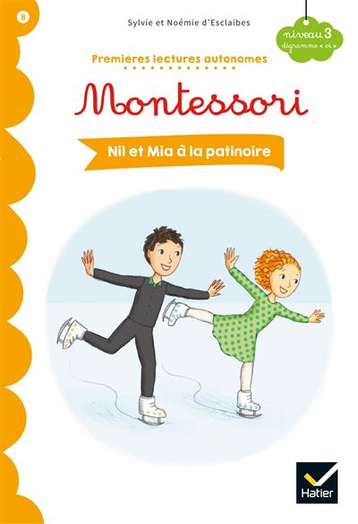 Nil et Mia à la patinoire - Premières lectures autonomes Montessori