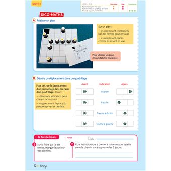 Cap Maths CE1 Éd. 2020 - Cahier de Géométrie-Mesure