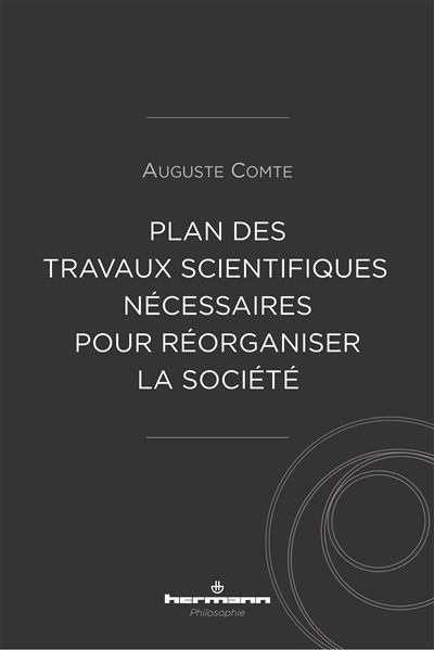 Plan des travaux scientifiques nécessaires