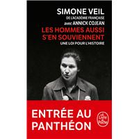 Simone Veil Tous Les Livres Fnac