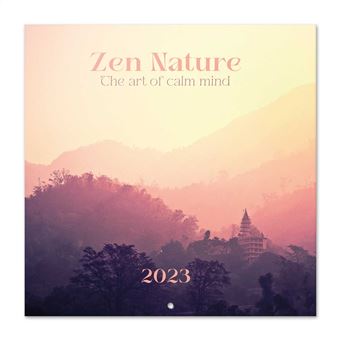 Calendrier mural 2023 Zen Nature