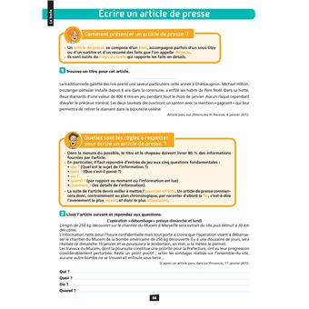 Ça y est, je sais ! Français 3e
