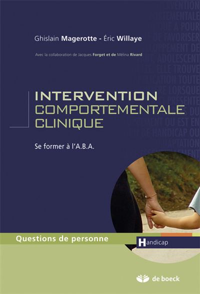 Intervention comportementale clinique - Ghislain Magerotte - broché
